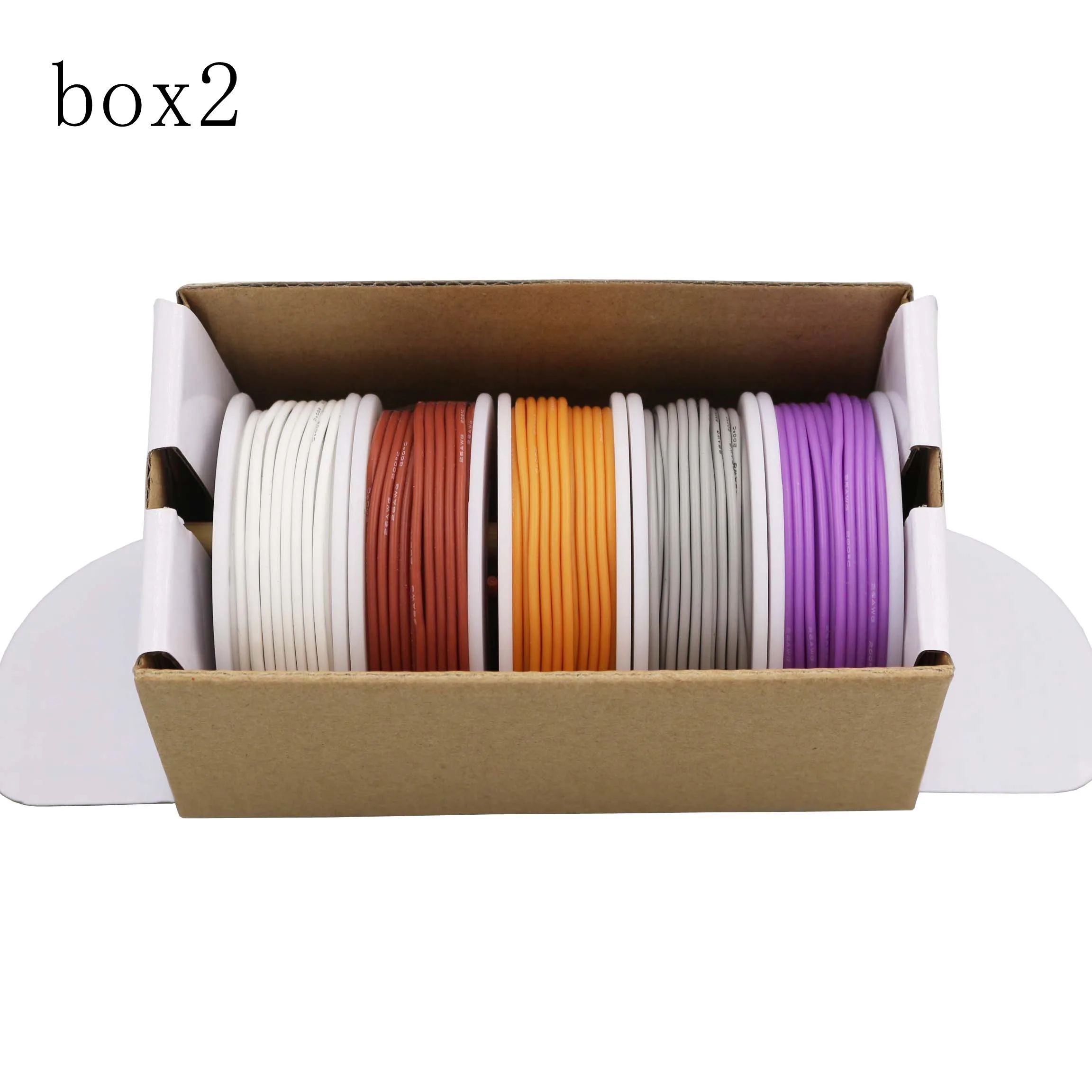 Гибкий силиконовый кабель 30 м 20AWG 5 цветов 1 коробка посылка|silicone wire cable|electric wireflexible