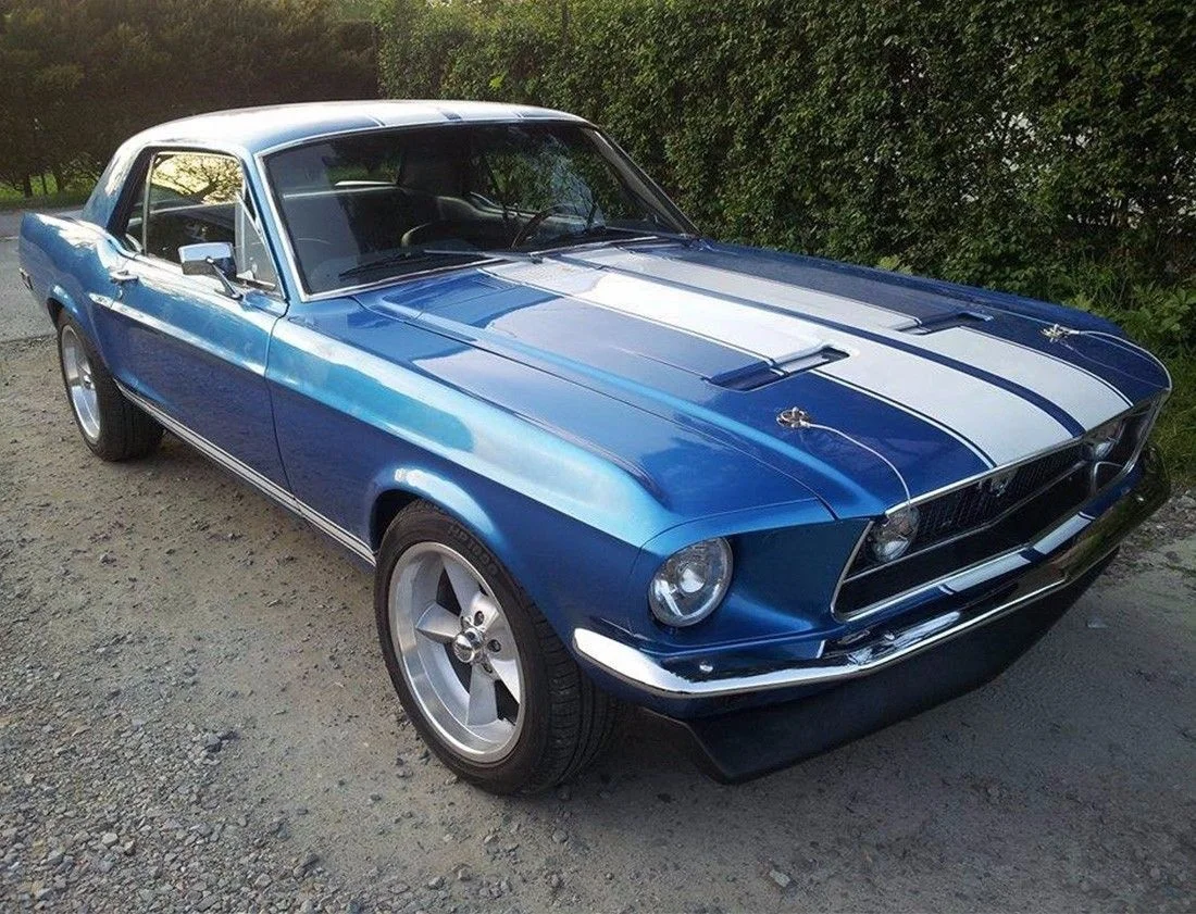 Для деколь Графический стикер в полоску набор для тела классического Ford Mustang 1965