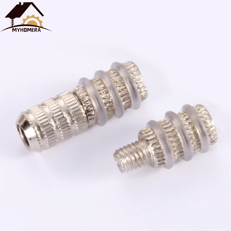 Myhomera 6 шт. M8 полка Поддержка Pin серьги гвоздики колышки для болтов и гаек комплекты