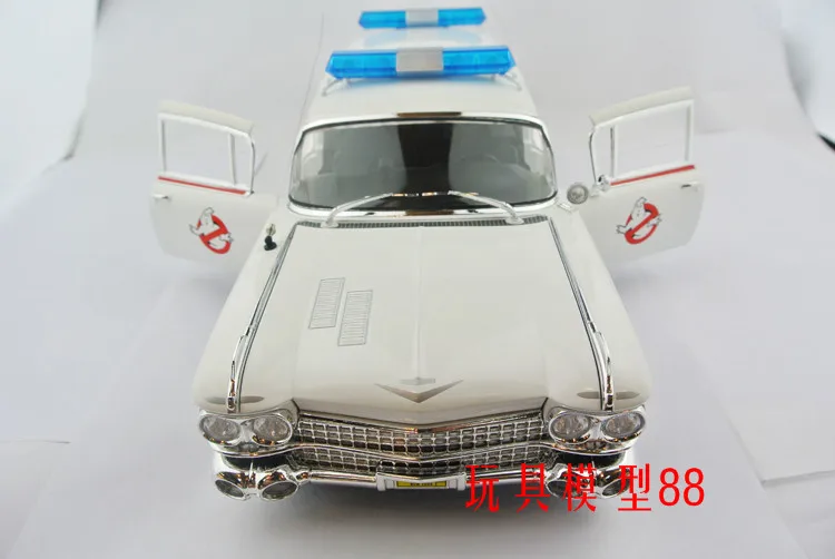 1:18 колеса 1959 Cadillac ECTO Ghostbusters оригинальные модели GHOSTBUSTERS высокая имитационная