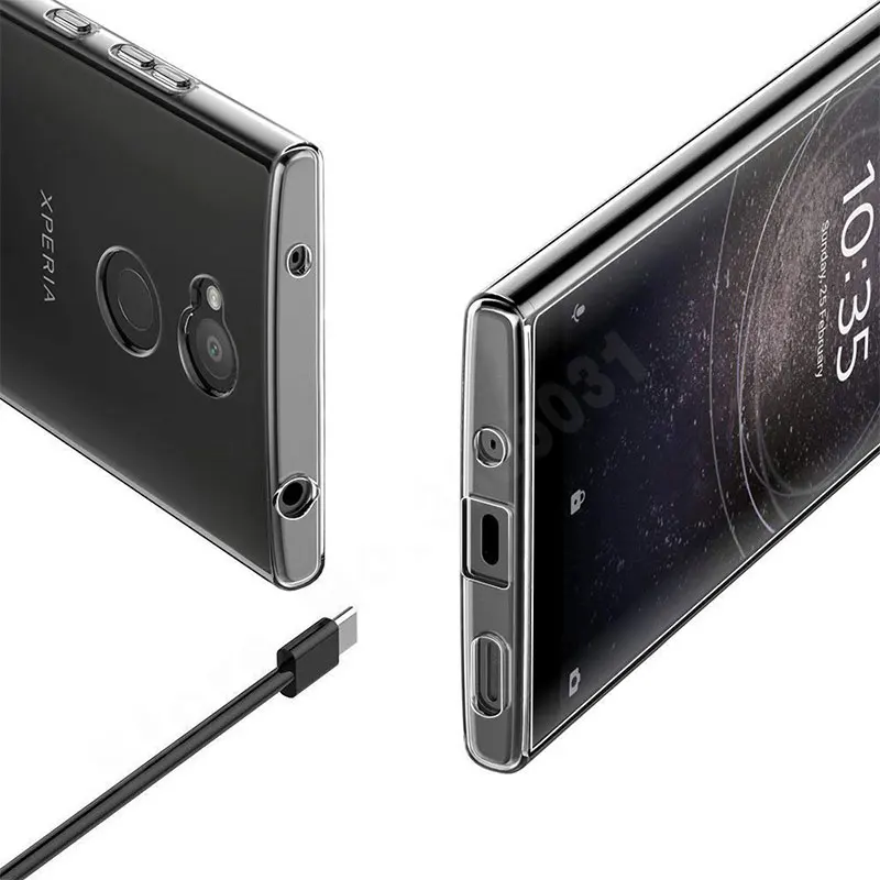 Чехол для Sony Xperia XA2 Ultra силиконовый прозрачный чехол из ТПУ телефона H4233 H4213 задняя