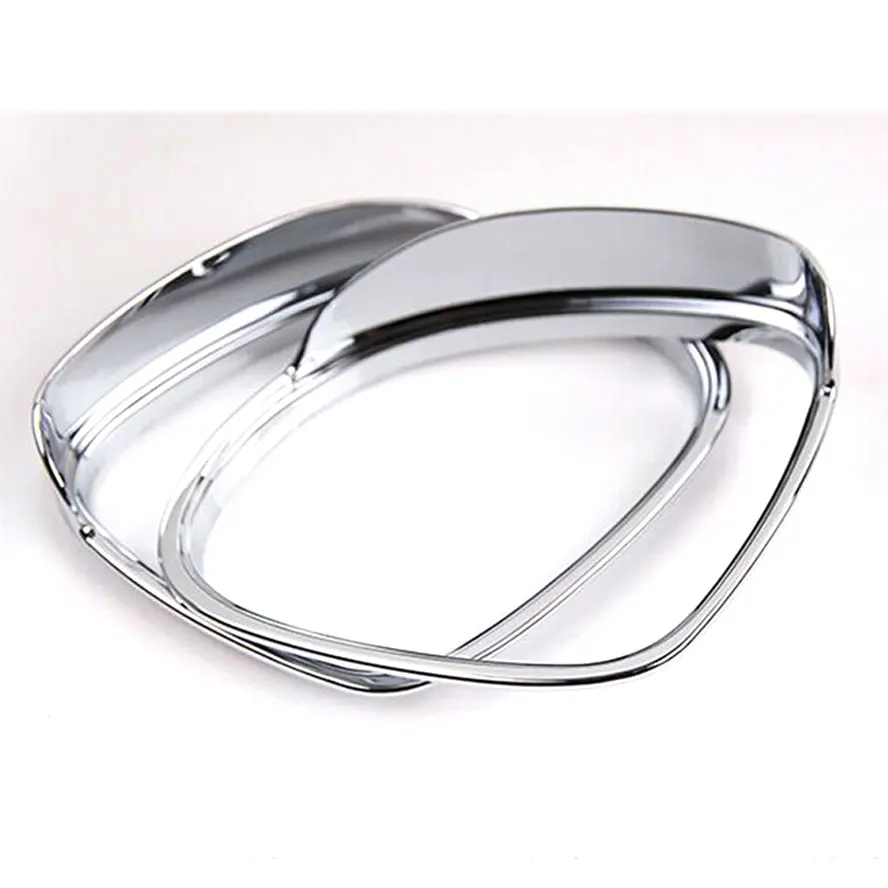 2 шт./ABS автомобильное боковое зеркало заднего вида дождевик чехол отделка рамка