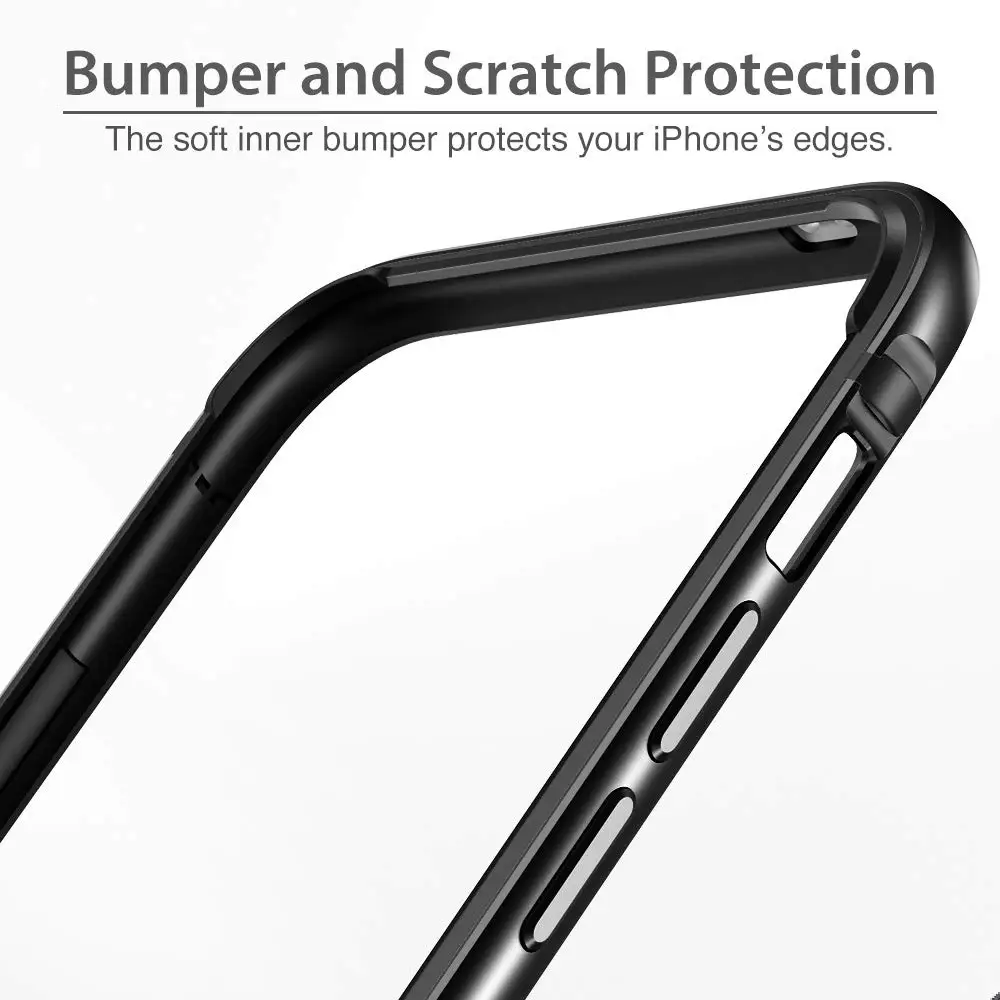 Чехол Ascromy для Iphone 8, 7, 6, 6s Plus, X, алюминиевый, ТПУ, гибридный, противоударный, бампер, чехол для Iphone 11 Pro, Max, XS, MAX, XR, 11pro