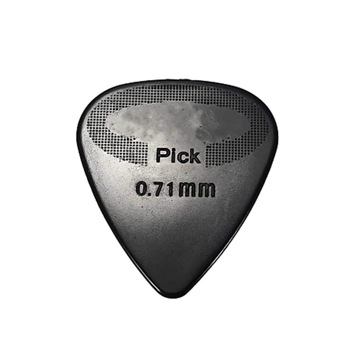 Новинка 12 шт. черные прочные гитарные медиаторы для гитар размер 0 71 мм