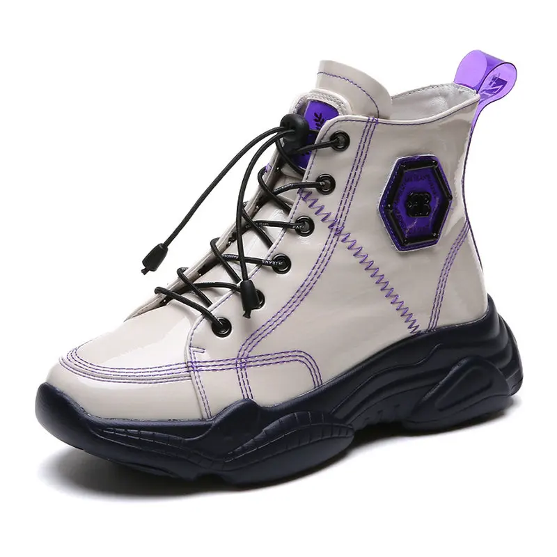 Size35-40 2018 новые ботильоны Для женщин классические сапоги осень на платформе