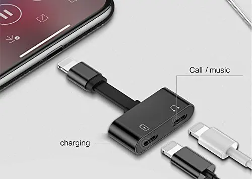 HBUDS 2 в 1 для адаптера молнии iPhone 7 зарядки адаптер 8 Plus 10 X Зарядное устройство