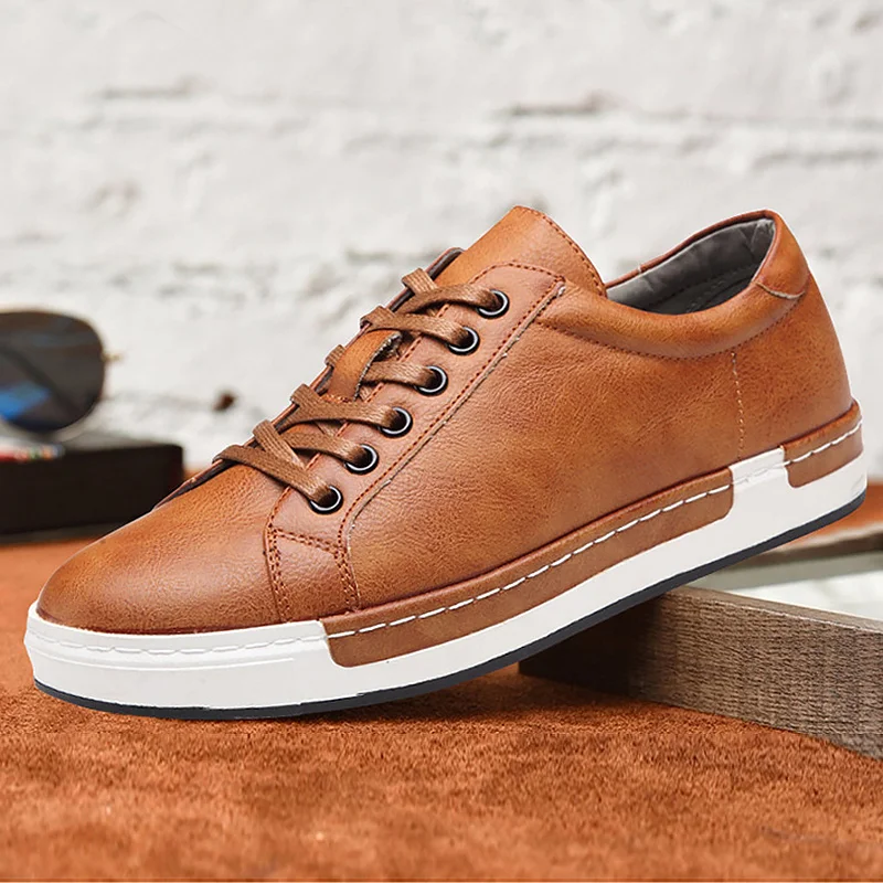Casual shoes men sneakers 2020 new arrival fashion flats Oxford Shoes cozy pu leather breathable zapatos hombre | Обувь