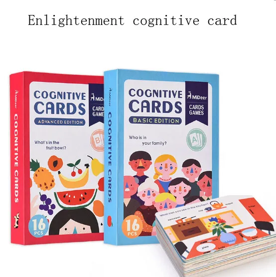 Развивающие когнитивные карточки английское слово цветная форма обучающая