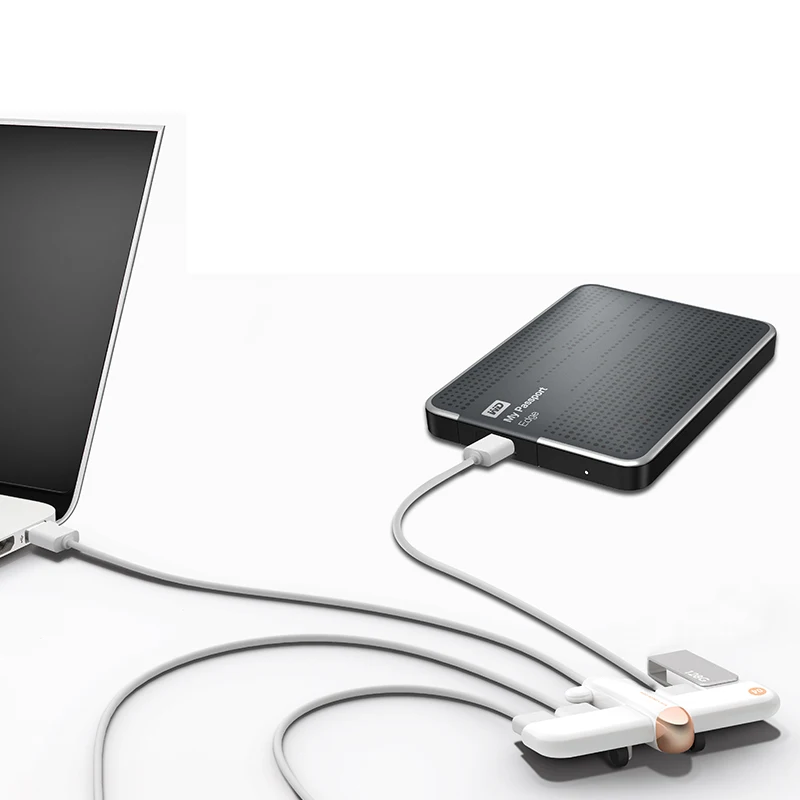 Креативный USB концентратор 2 0 переключатель 4 порта Высокоскоростной сплиттер