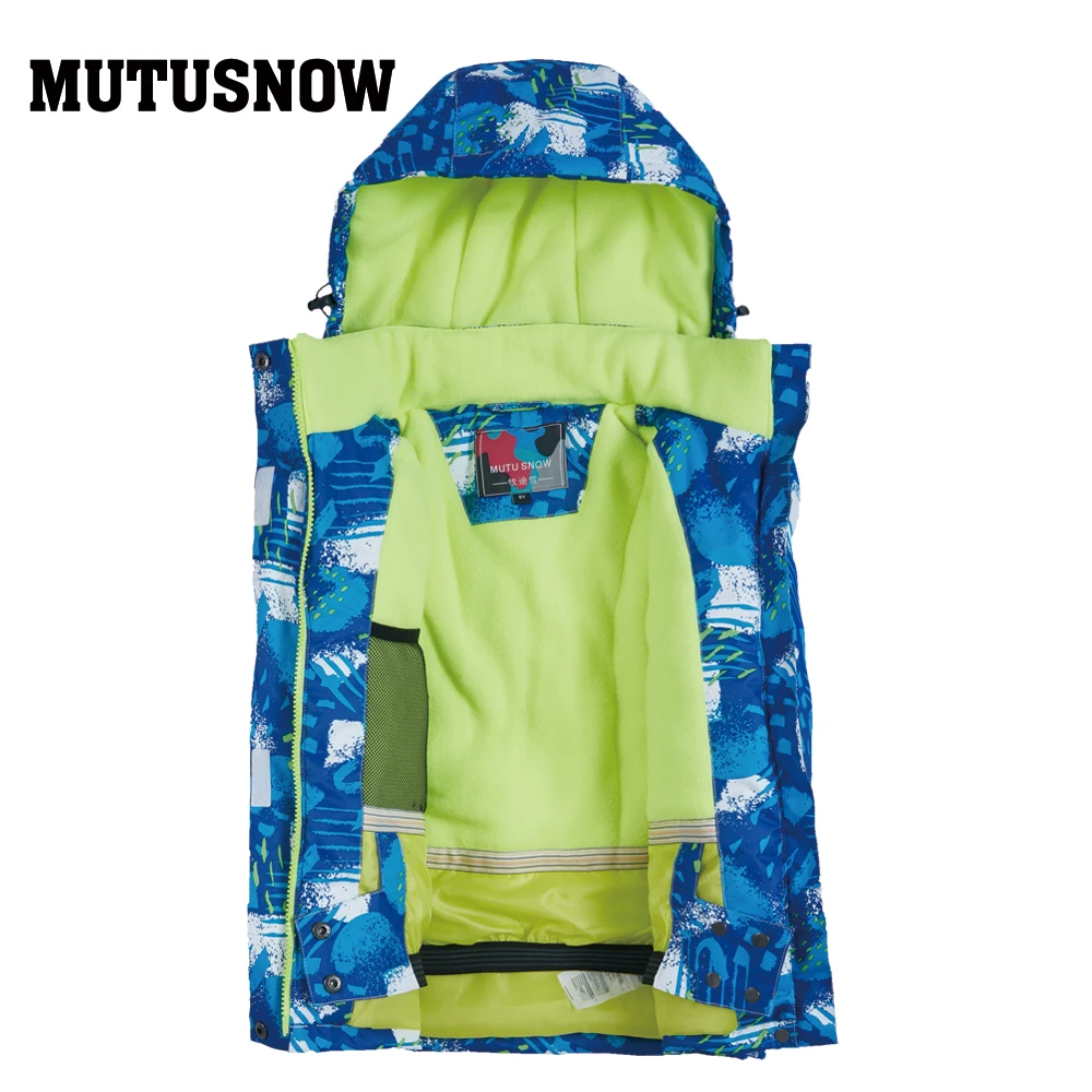 Детская куртка для сноуборда и катания на лыжах водонепроницаемая зимняя
