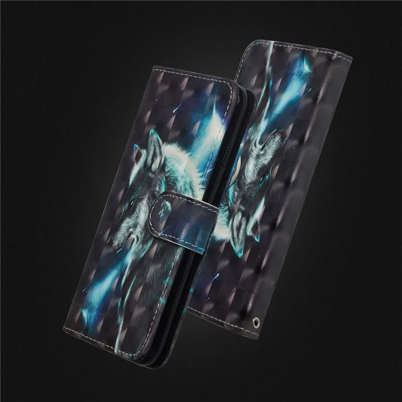 Флип кожаный чехол для Fundas samsung Galaxy A10 A20 A30 A40 чехол для coque samsung A50 A70 чехол 3D панда кошелек чехол для телефона s