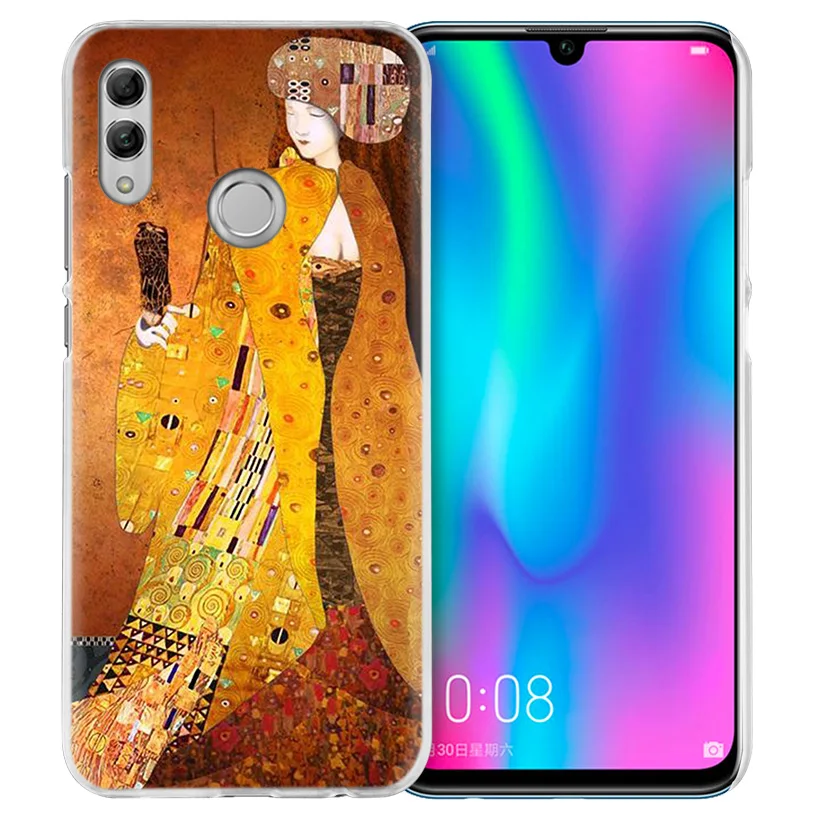 «Поцелуй» Густава Климта, чехол для huawei Honor 8X Y9 9 10 Lite Play 7C 8C 8 S 8A фотоаппаратов моментальной печати 7 S 7A Pro V20 20i Y6 Y7 Y5 жесткий чехол для телефона pc Лидер продаж