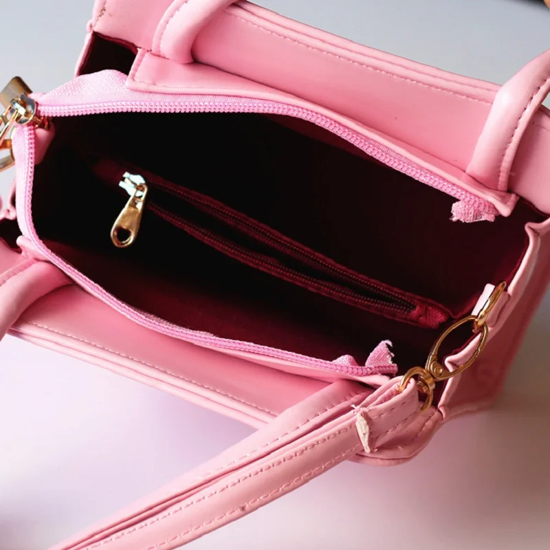 

Girls Feminina PU Leather Princess Bow Coin Purse Wallet Mini Handbag Crossbody Money Bag Carteiras Small Pouch
