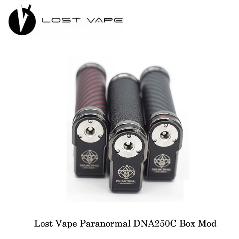 Электронная сигарета оригинал LOST VAPE PARANORMAL DNA250C LostVape DNA250 200 Вт Replay коробка mod