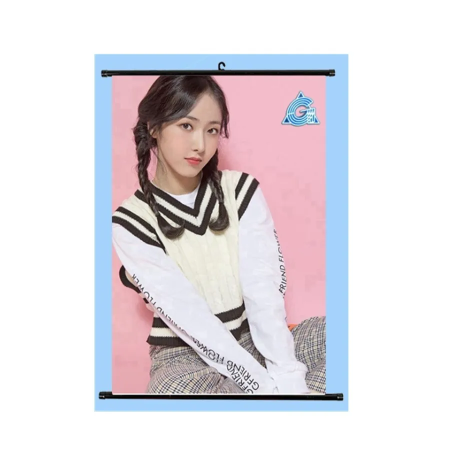 16 Kpop Gfriend членов повесить плакат вы Rin грех B мини прокрутки фотоальбом мкм J Ын ха дома любители украшения подарок - Цвет: 16