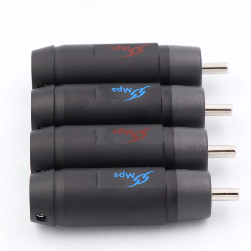 MPS 8G/10G RCA разъем сигнала разъем для CD DVD усилитель DAC Золото/родиевое покрытие медь