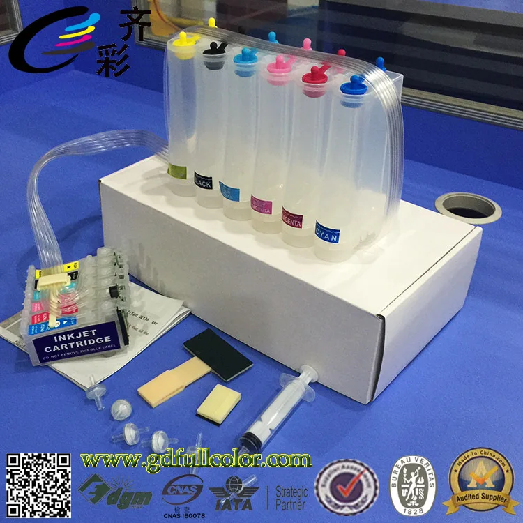 

T0811 CISS Ink System for Epson 1410 Bulk System with ARC Chip + 500ML Sublimation Ink / Color