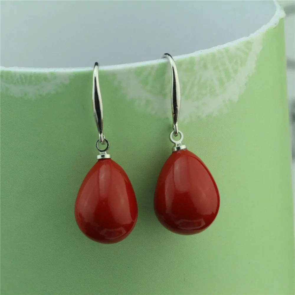 Женские серебряные серьги 925 пробы жемчужные индивидуальные очаровательные