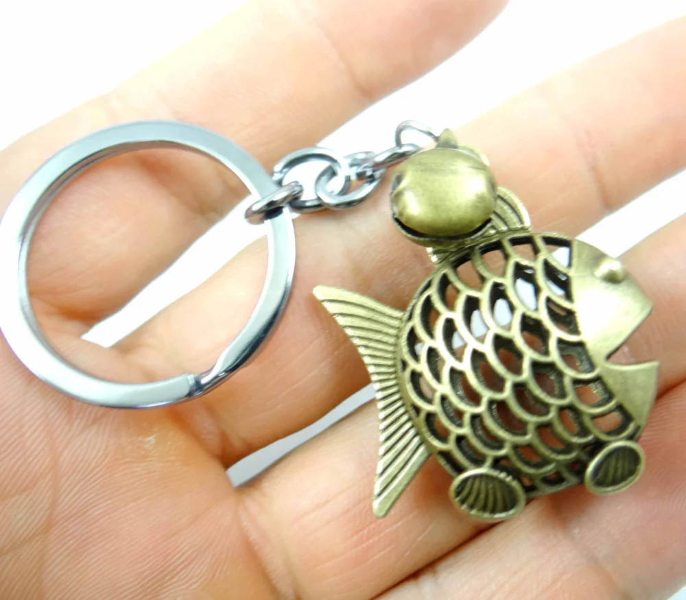 1 шт. модный креативный брелок для ключей кольцо в форме сердца с подвеской виде