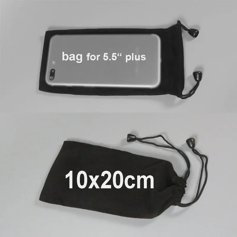 Мягкая фланелевая сумка для хранения 10 х20 см iphone 6 7 plus|for iphone|for 6bag for phone |