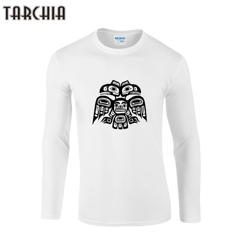 Лидер продаж 2022 новая модная брендовая футболка TARCHIA с круглым вырезом и длинными