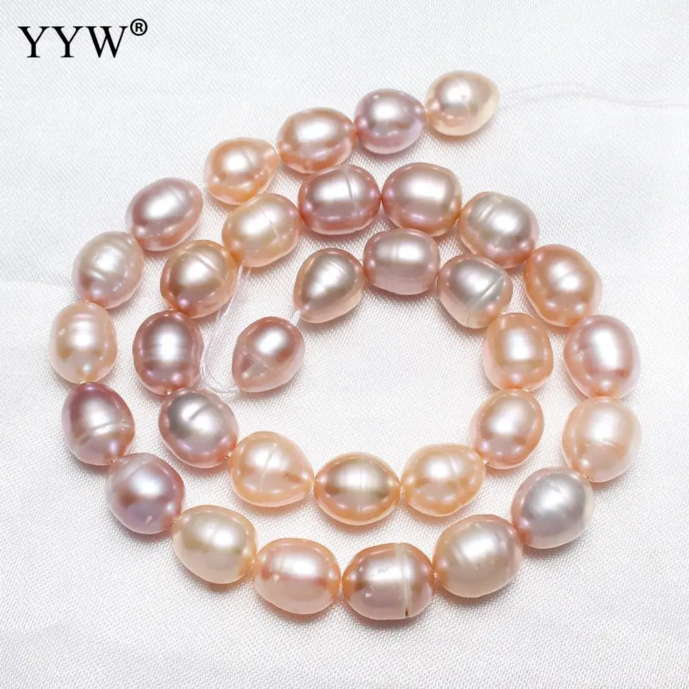 

Cultured Rice Freshwater Pearl Beads Natural Pink 10-11mm Hole Approx 0.8mm Sold Per Approx 15 Inch Strand