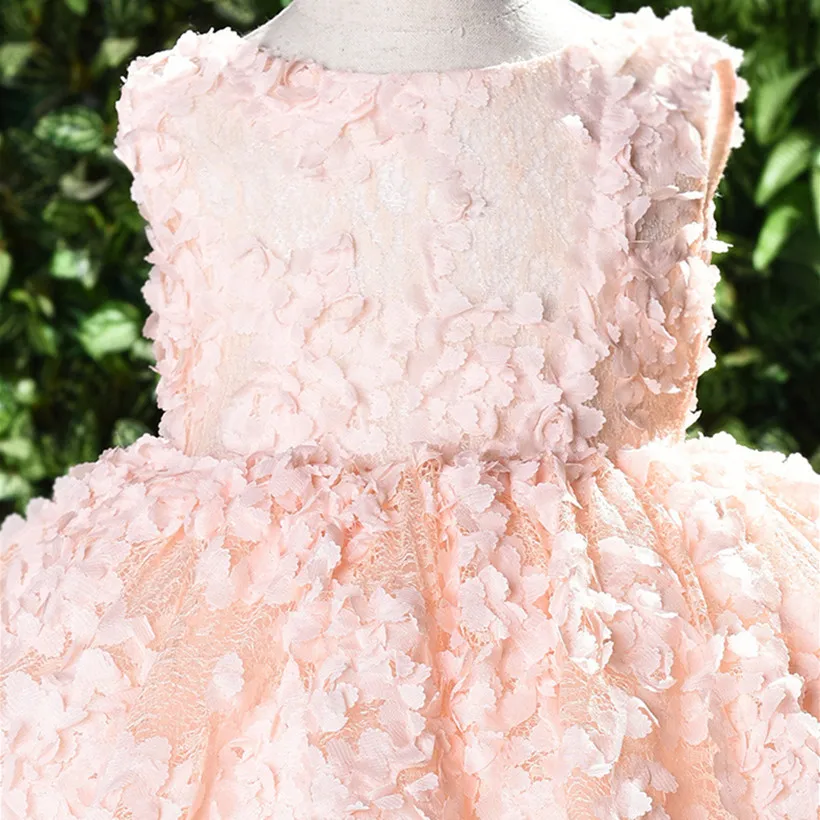 Girls Dress Flowers Baby Baptism Christmas 1st Birthday Princess Girl Dresses For Party And Wedding Teenage Ball Gown | Детская одежда