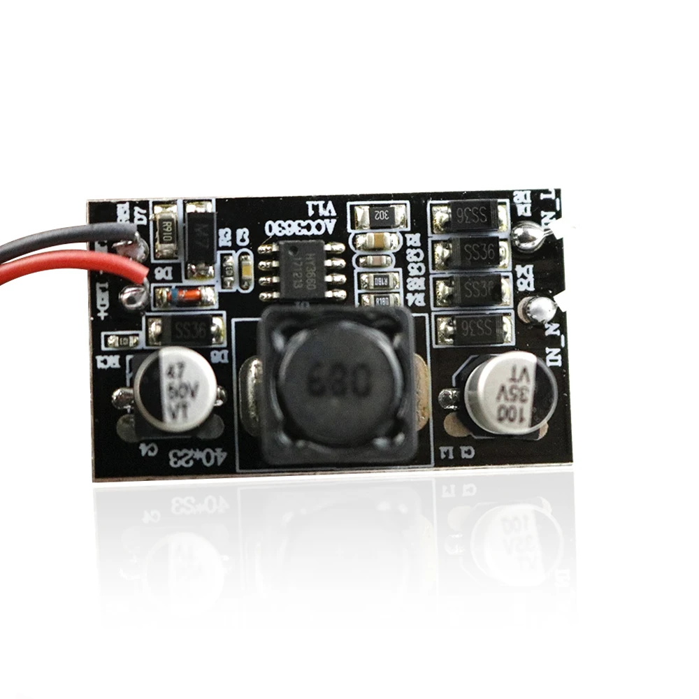 8 12 Вт Светодиодный драйвер переменного тока DC 12V 24V вход Мощность питания ~ 36V