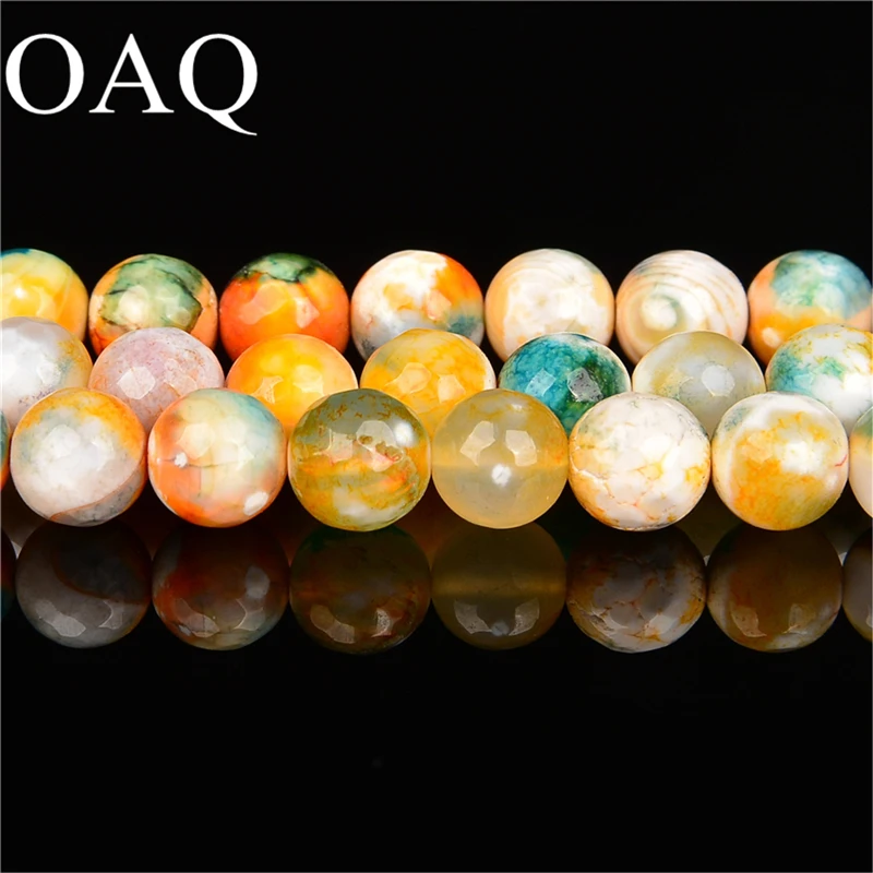 2019 New Arrival 6-10mm Loose Pattern Agat Natural Stone Beads For Needlework Accessories Jewelry DIY | Украшения и аксессуары