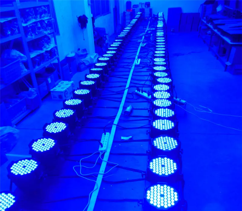 500 Вт Профессиональные светодиодные сценические светильники 54 LED PAR-прожектор со