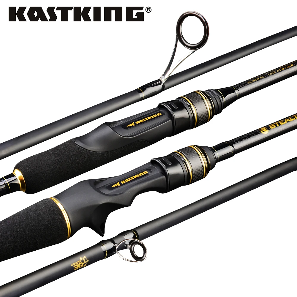 Рыболовное спиннинговое удилище KastKing Stealth 1 98 до 2 18 м с направляющими F/MF и Toray 30