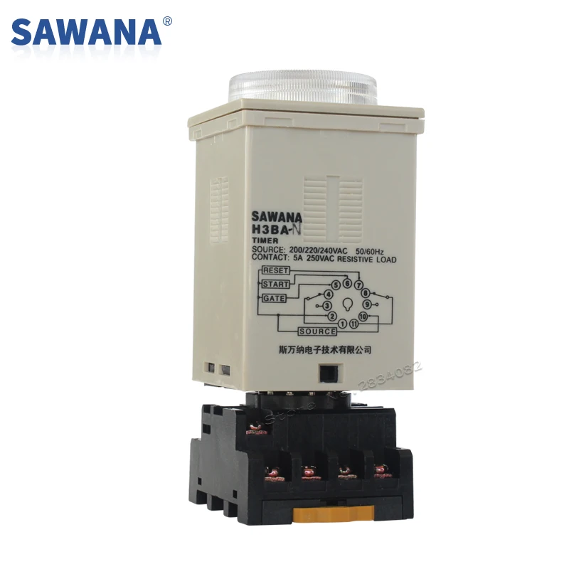 Обратите внимание сделайте Новое реле времени цифровой переключатель 6 режимов