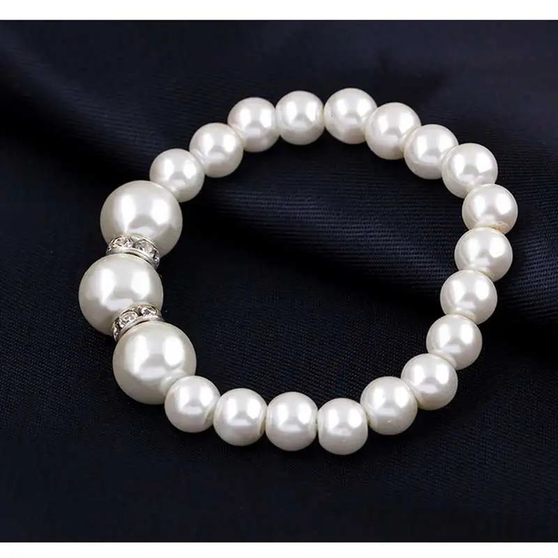 2 шт./упаковка свадебные ювелирные изделия из искусственного жемчуга | Украшения