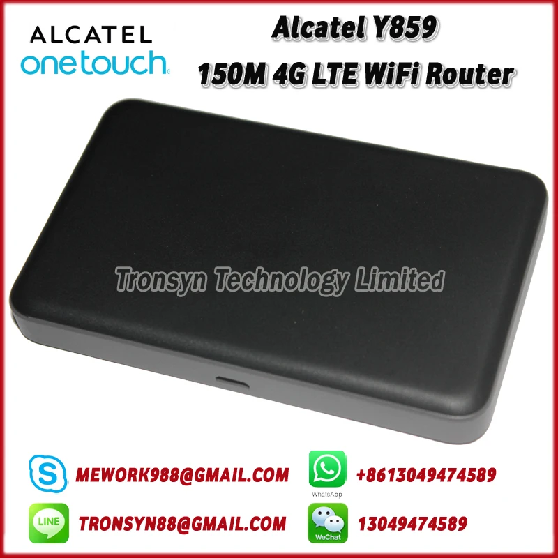 Новый Оригинальный разблокированный Alcatel Y859 150 Мбит/с Портативный 4G LTE WiFi Sim карта