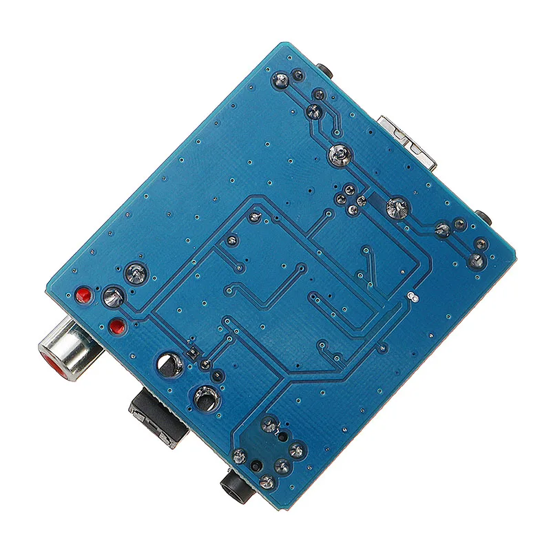LEORY 1 шт. 3,5 мм PCM2704 аудио hi-fi модуль DAC USB к S/PDIF звуковая карта декодер плата аналоговый коаксиальный Оптический волоконный выход