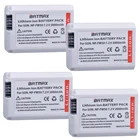 4 шт., батарея для цифровой камеры Sony Alpha 7,4 в 2000 мАч