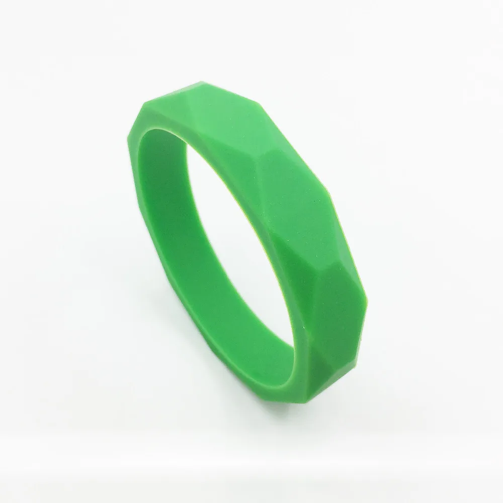 Модный женский браслет 2 шт./лот силиконовый для прорезывания зубов малышей BPA