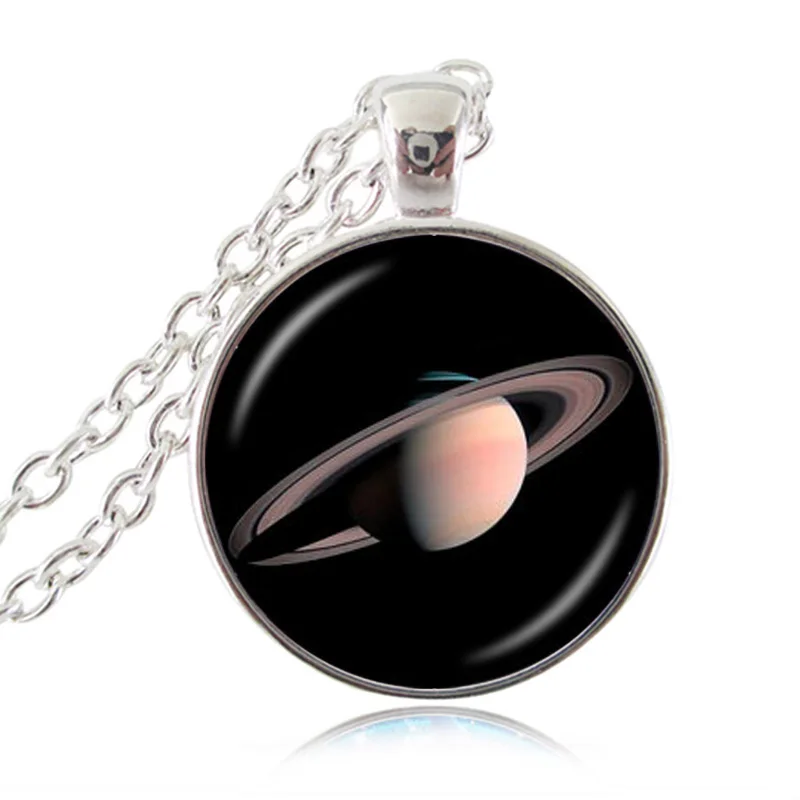 Ожерелье с космическим кулоном 8 Planet of Solar System украшения Вселенная