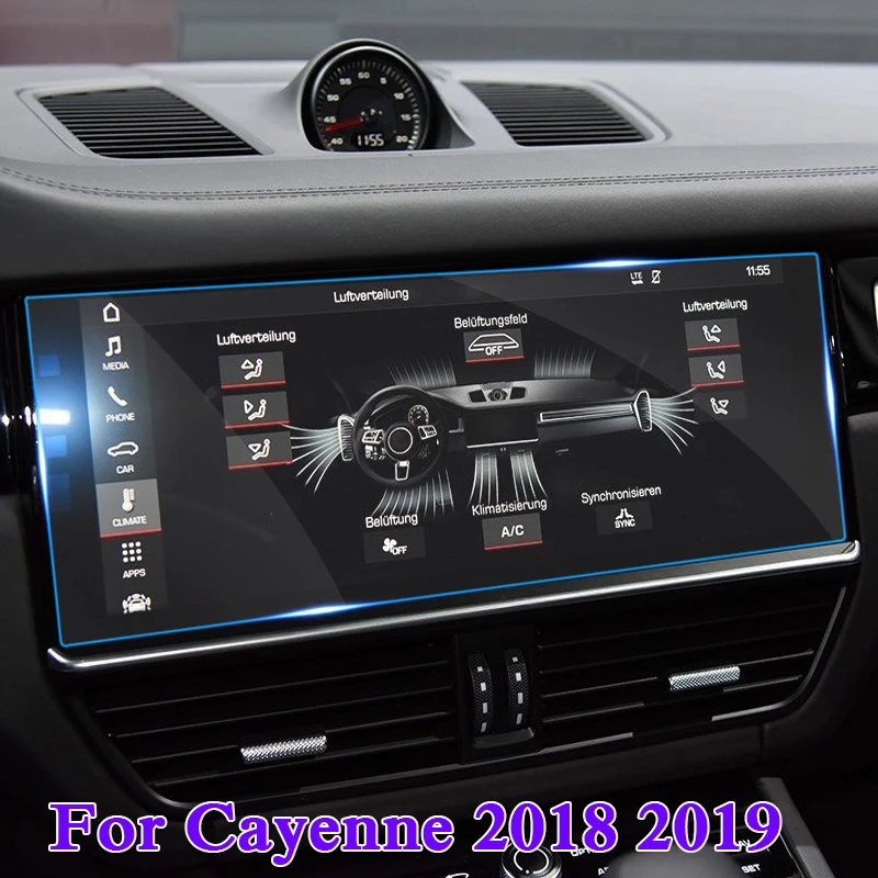 QCBXYYXH для Porsche Cayenne автомобильный Стайлинг GPS навигация экран стекло Защитная