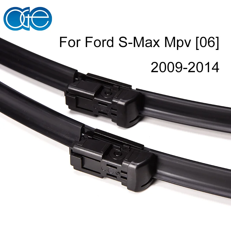 OGE переднее и заднее лезвие стеклоочистителя для Ford S-Max 2006- высокое количество натурального каучука ветрового стекла автомобильные аксессуары - Цвет: 2009-2014