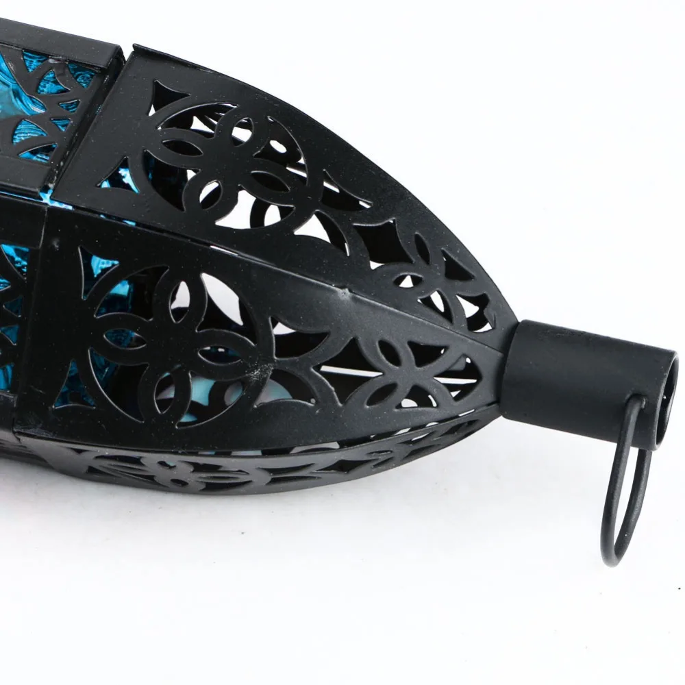 Новинка 2018 винтажный стеклянный подсвечник из железа для радости марокканского