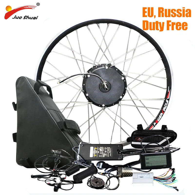 JS 48V 20ah Батарея 500W комплект для переоборудования электрического велосипеда с
