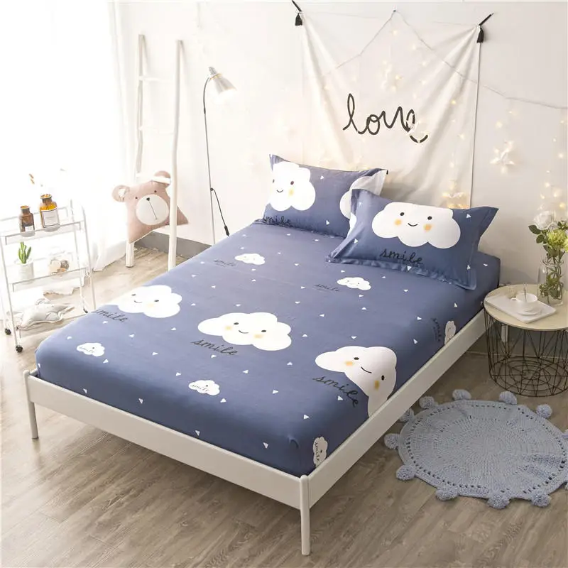 100% хлопок Дети Твин Полный Queen King size постельные принадлежности набор
