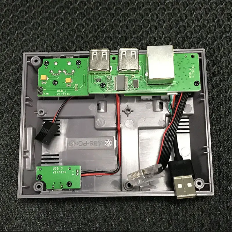 Elecrow 3 в 1 NESPi чехол для Raspberry Pi 2 B + от Old Skool Tools NES Style пластиковый с охлаждающим