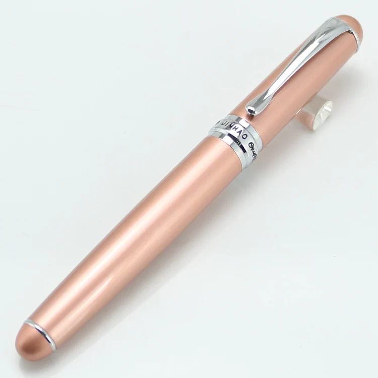 JINHAO 750 розовое золото 15 цветов Ручка роллер черные/синие чернила роскошные