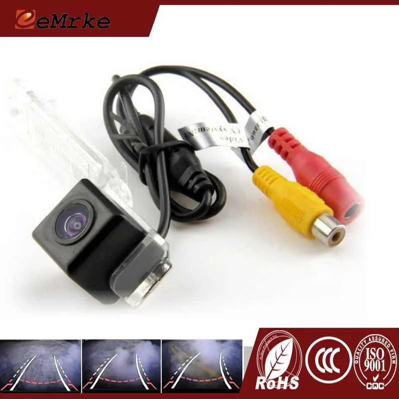 

EEMRKE For Volkswagen VW Passat 3b3 Jetta 1K2 Golf V Plus Dynamic Trajectory Parking Line Car Rearview Reverse Tracks Camera