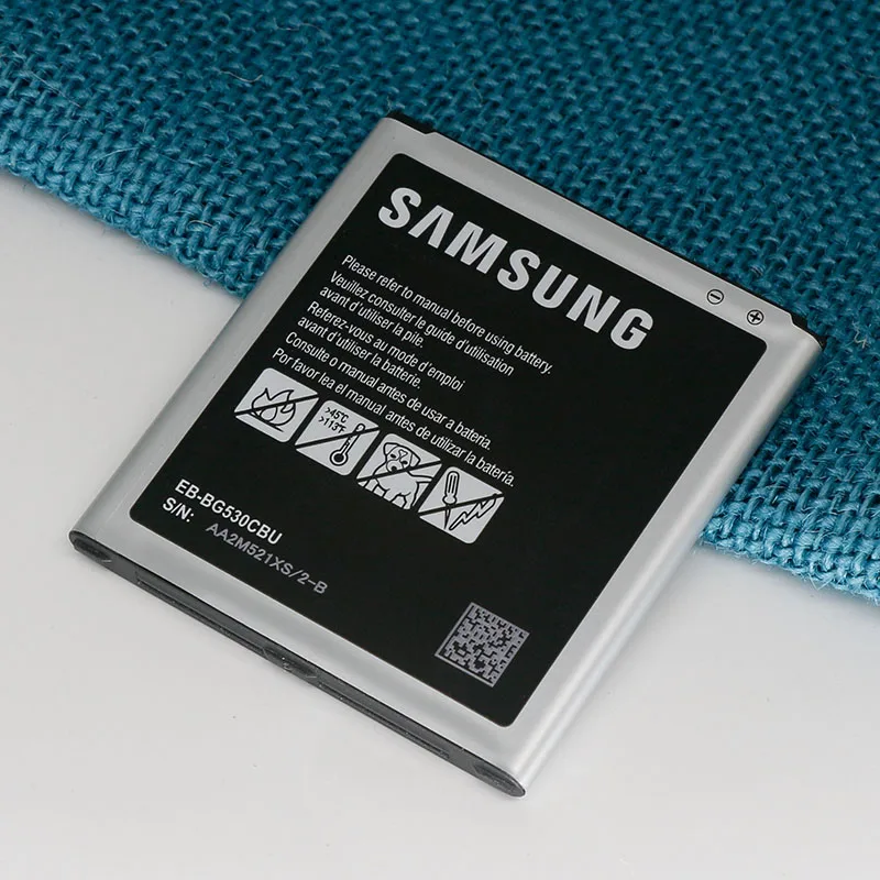Оригинальный samsung Батарея для Grand Prime G530 G530H G530F G530FZ G530Y J320 G550 J3 (2018) J2 премьер-2600 мА/ч