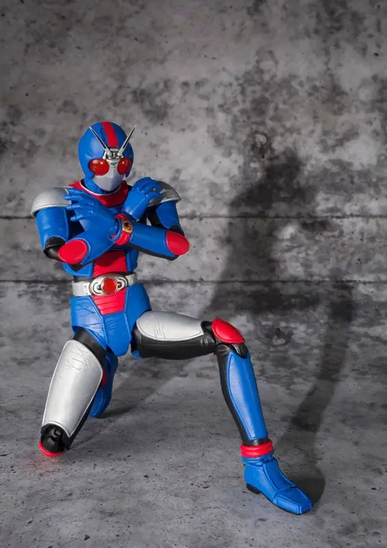 PrettyAngel Подлинная Bandai Tamashii нациями S. H. Figuarts маска Райдер черный RX биоридер