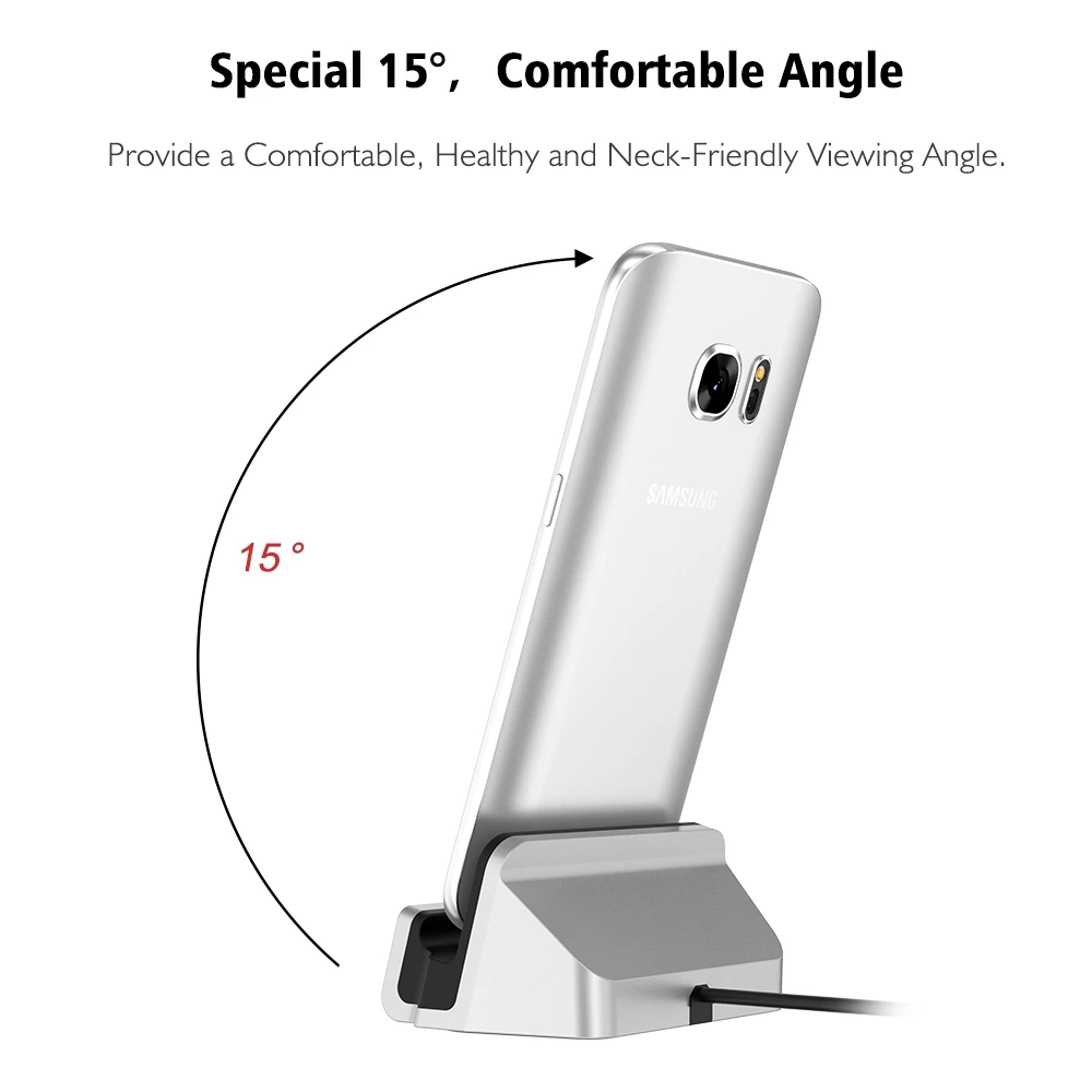 Зарядное устройство RAXFLY с Micro USB для Samsung S6 S7 Edge Xiaomi Huawei Android|charging holder|holder standstand bracket |