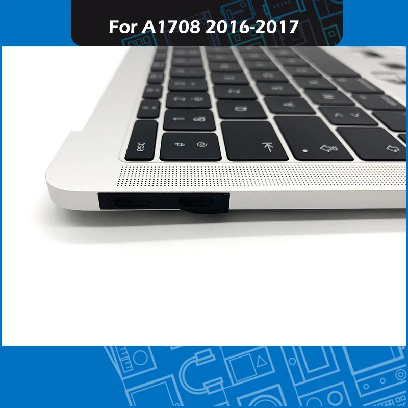 Серебристый чехол для ноутбука FR French Keyboard MacBook Pro Retina 13 дюймов A1708 верхний